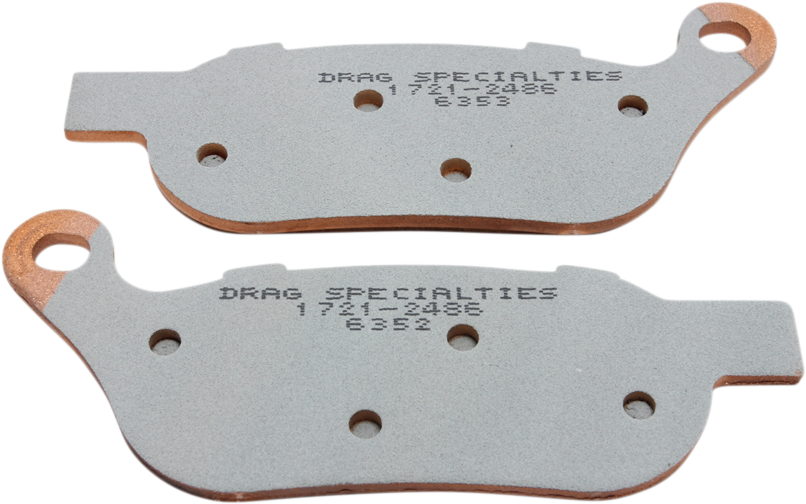 Drag specialties Sintered Brake Pads - Harley-Davidson Harley Davidson