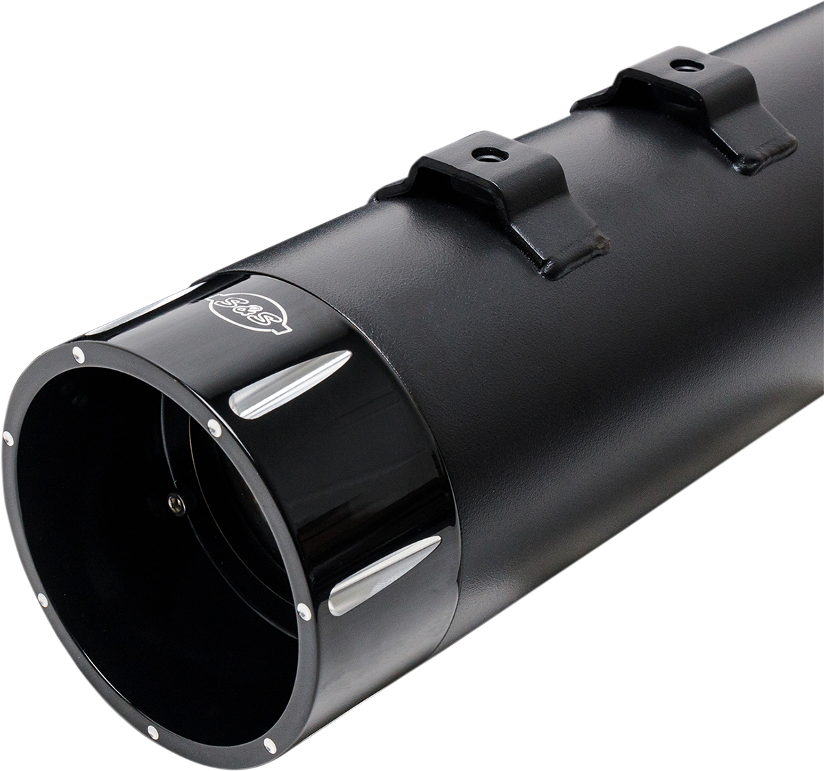 S&S Cycle 4.5" MK45 Tracer Slip-On Mufflers For Harley Touring 2017-2025