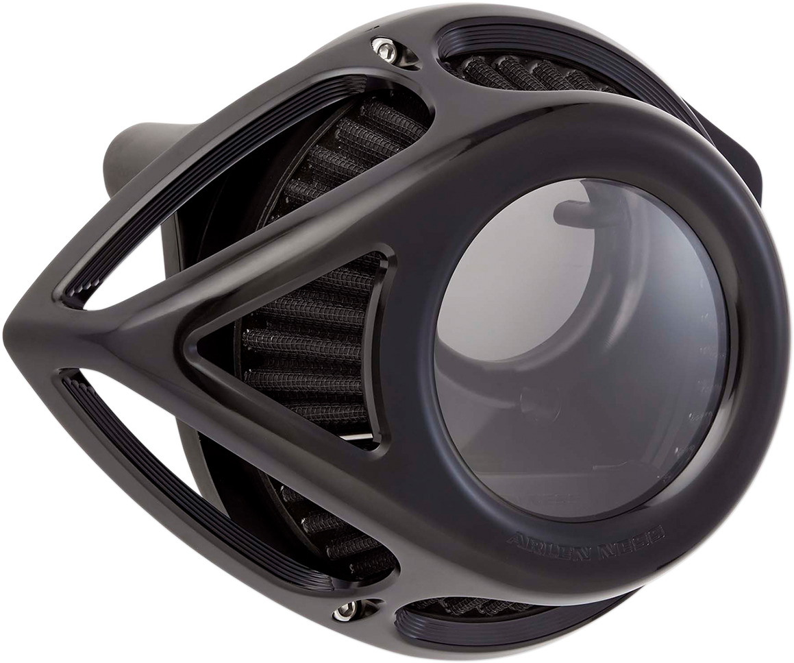 Arlen ness Clear Tear Air Cleaner Kit - Black Harley Davidson