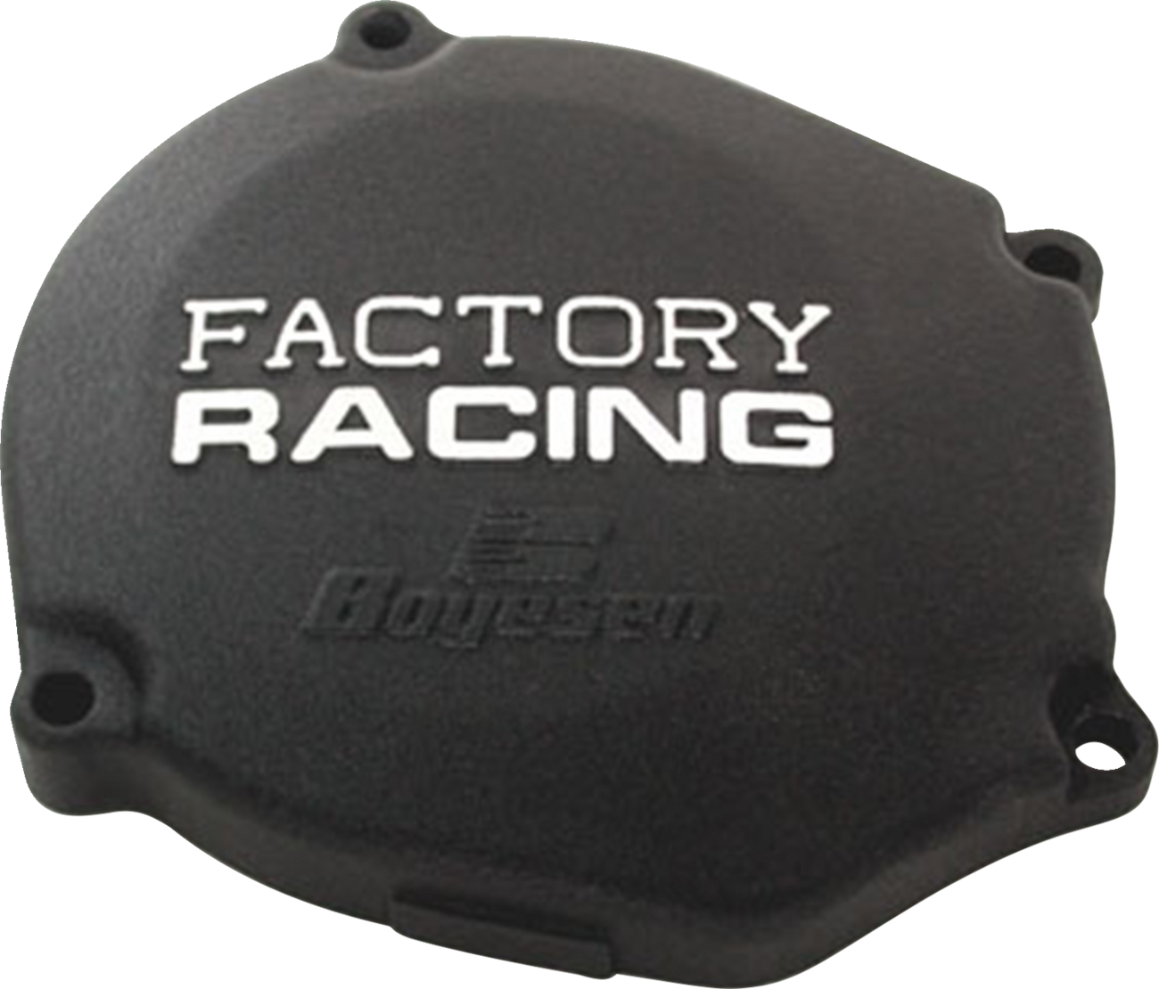 Boyesen Ignition Cover - Black - Yamaha