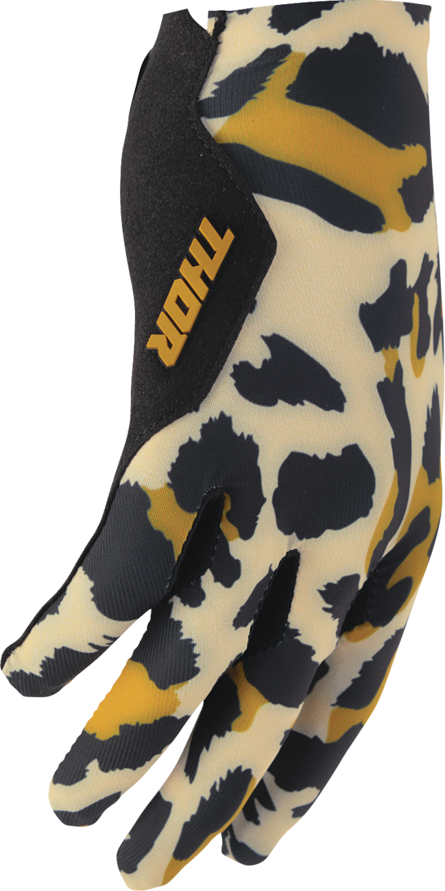 THOR Women's Sportmode Cheetah Gloves