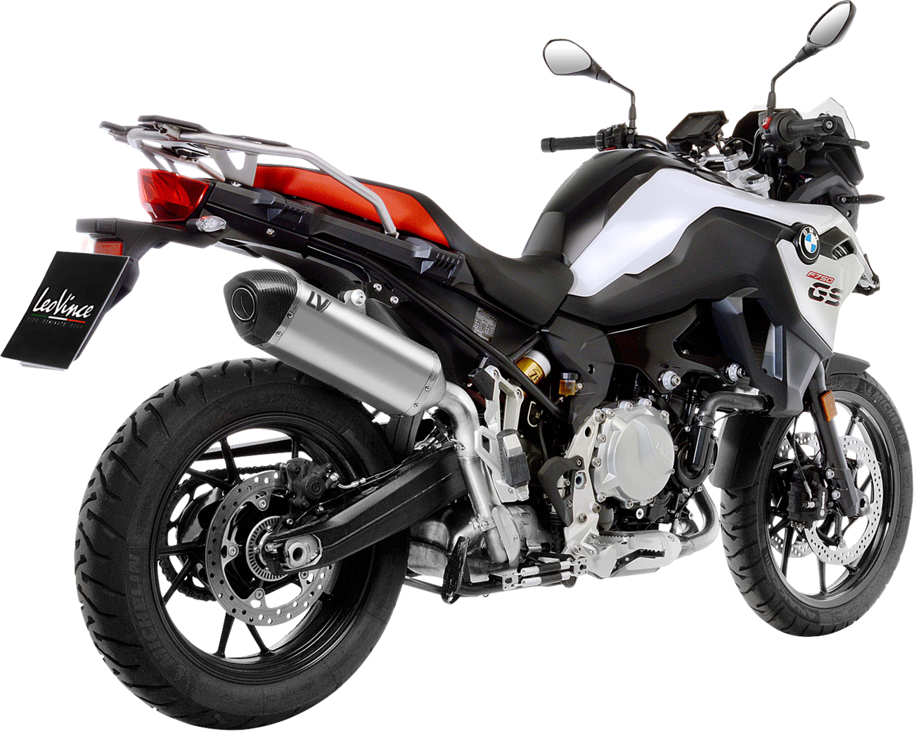 Leovince LV-14 Black Edition Slip-On Muffler - BMW F 750/900 GS