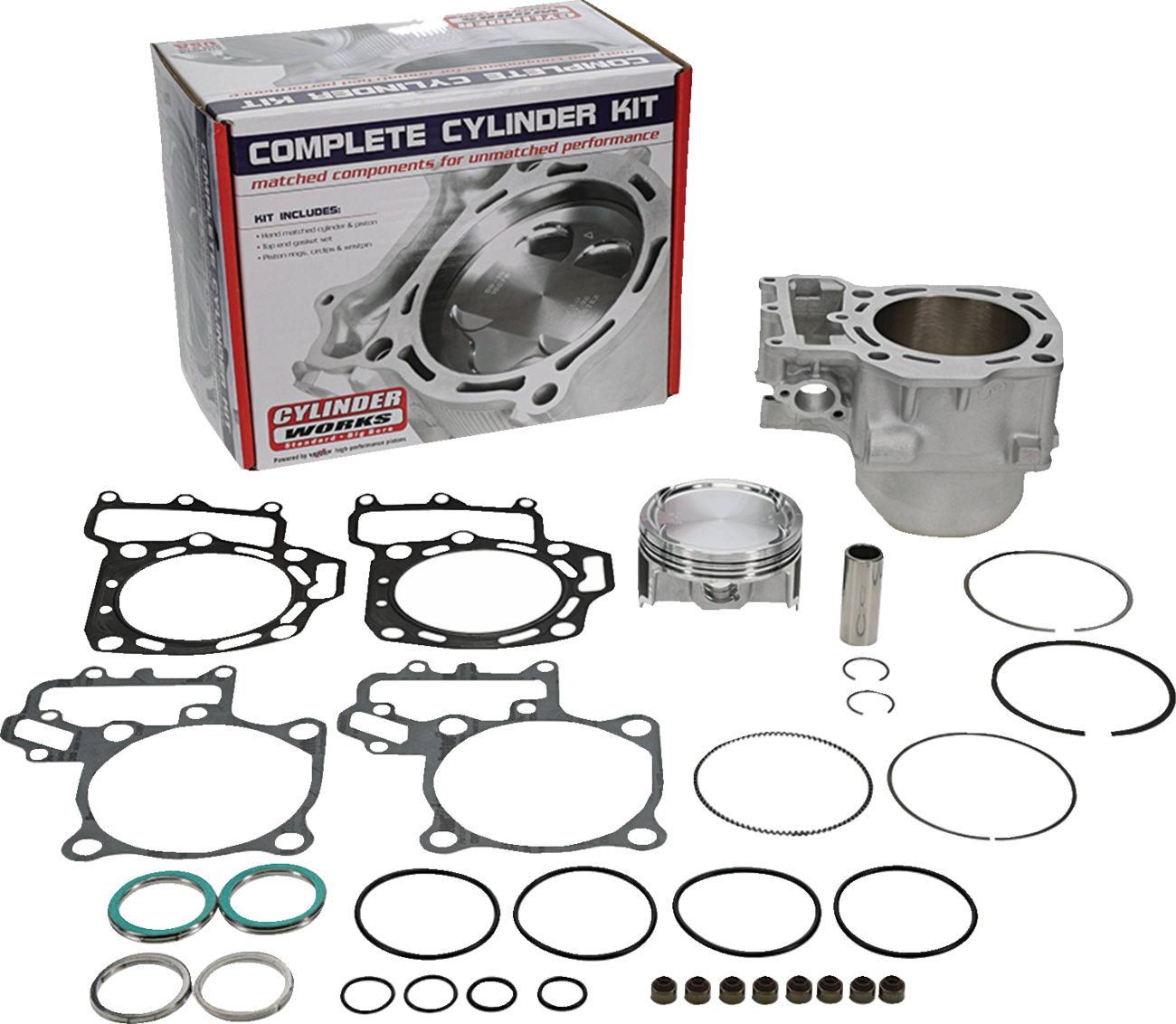 Cylinder Works Standard Bore High Compression Cylinder Kit 2012-2013 Kawasaki KRT 750 Teryx4 4x4 , 2012-2013 Kawasaki KRT 750 Teryx4 4X4 , 2012-2013 Kawasaki KRT 750 Teryx4 4X4 EPS , 2012-2013 Kawasaki KRT 750 Teryx4 4X4 EPS LE , 2012-2013 Kawasaki KRT 750 Teryx4 EPS 4x4