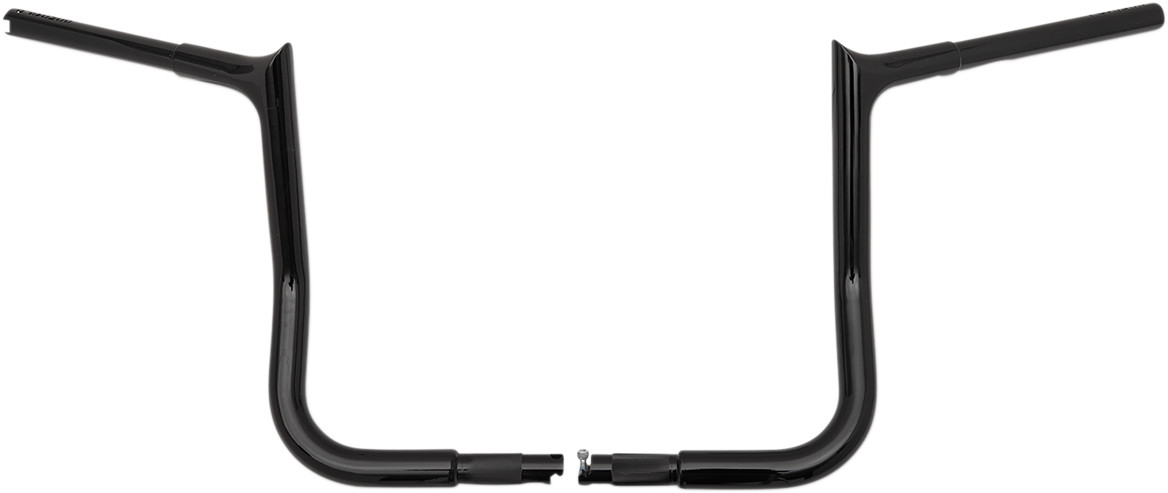 Fat Baggers Inc. 1 1/4" EZ Install Pointed Top Handlebar For Harley 1986-2025