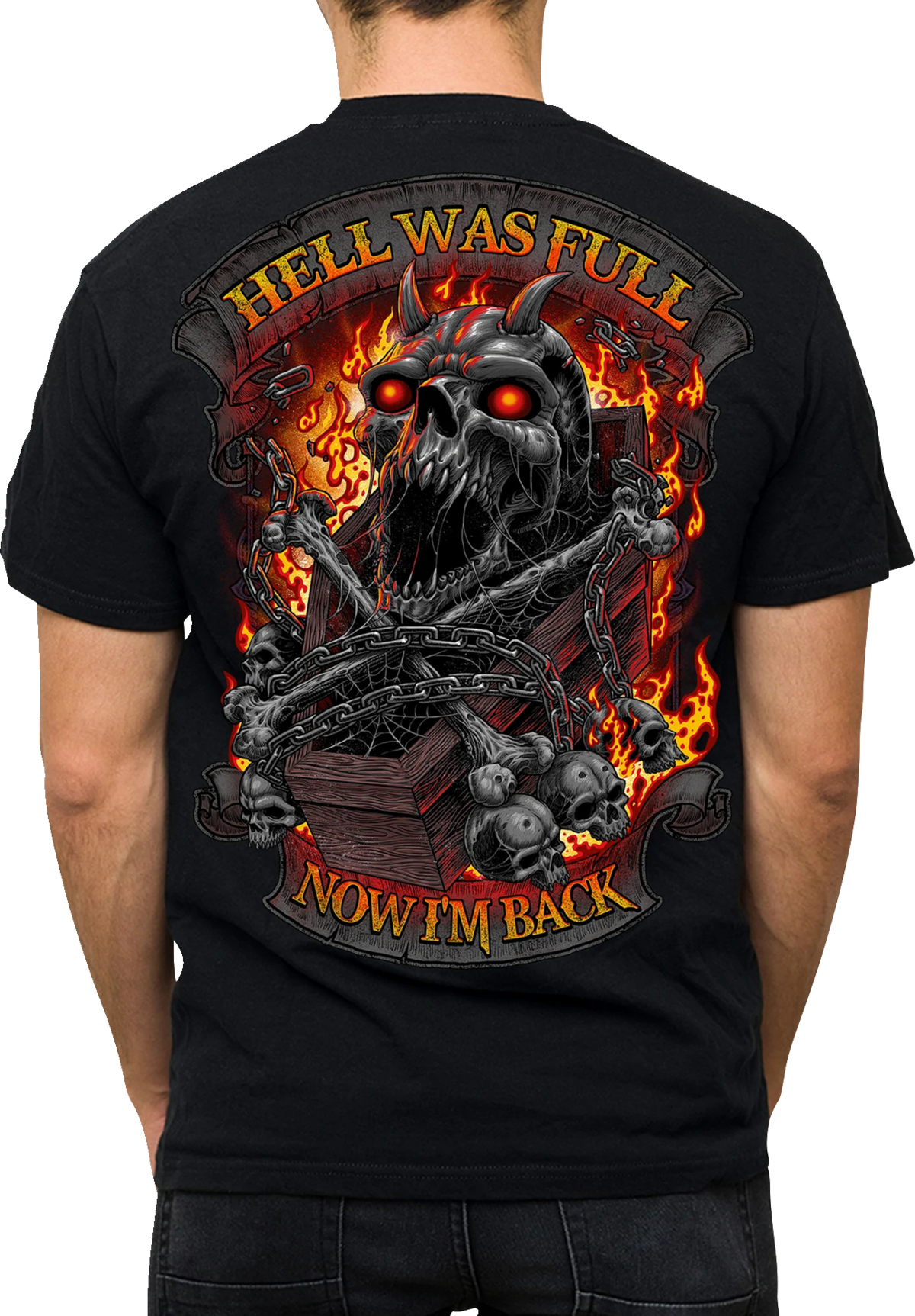 LETHAL THREAT Hell Was Full T-Shirt