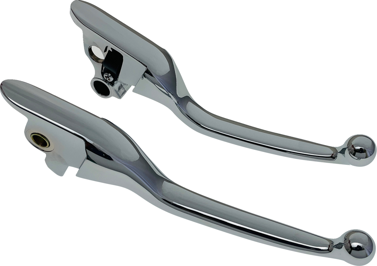 Drag specialties Narrow Lever Set - Chrome Harley Davidson