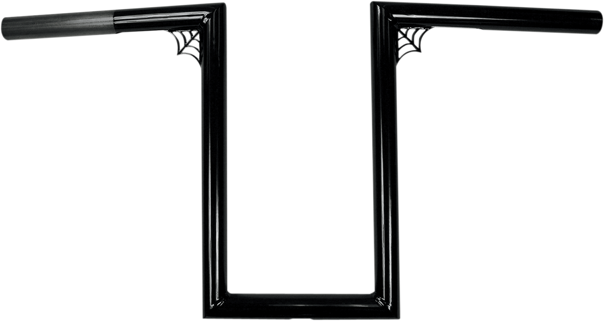 La choppers 1" Old School Handlebar - Web Z - 12" - Black