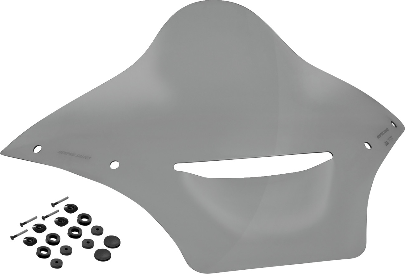 MEMPHIS SHADES BRL Race Bubble Vented Windshield