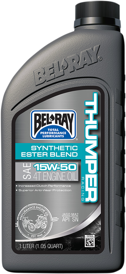 Bel-Ray Thumper Racing Synthetic Ester Blend 4T Engine Oil