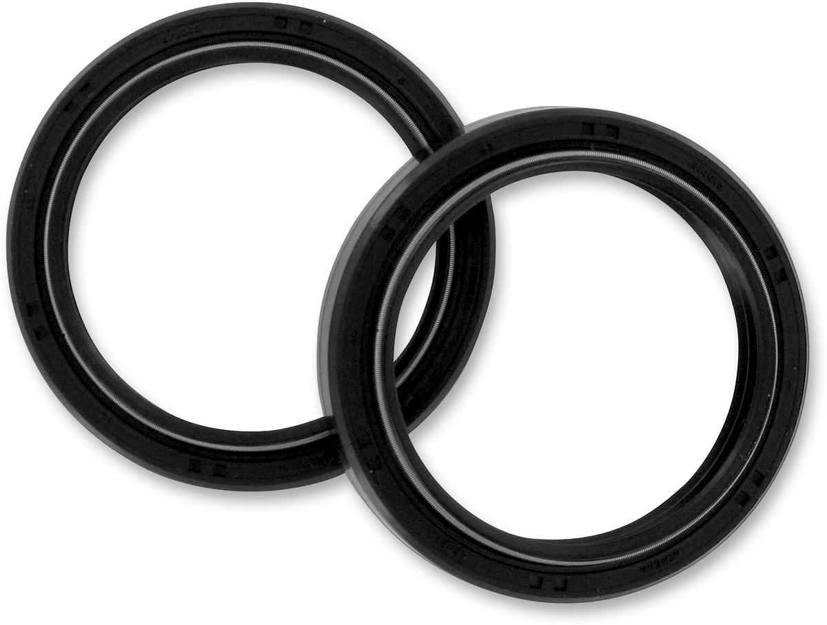 Parts unlimited Front Fork Seals - 41 mm ID x 53 mm OD x 8/10.5 mm T Kawasaki/Gilera/Piaggio/Honda/Suzuki