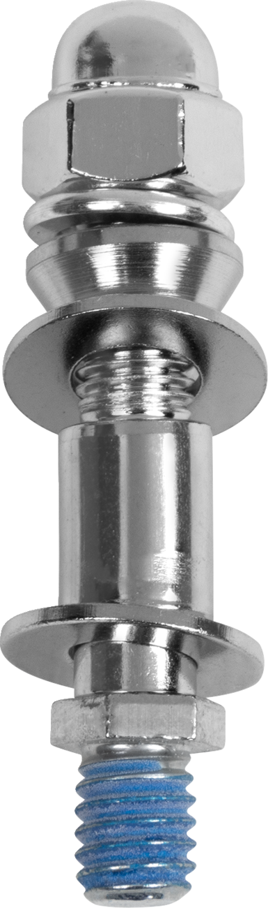 Emgo Mirror - Side View - Maltese Cross - Split Stem - Left - Bolt-On - Each