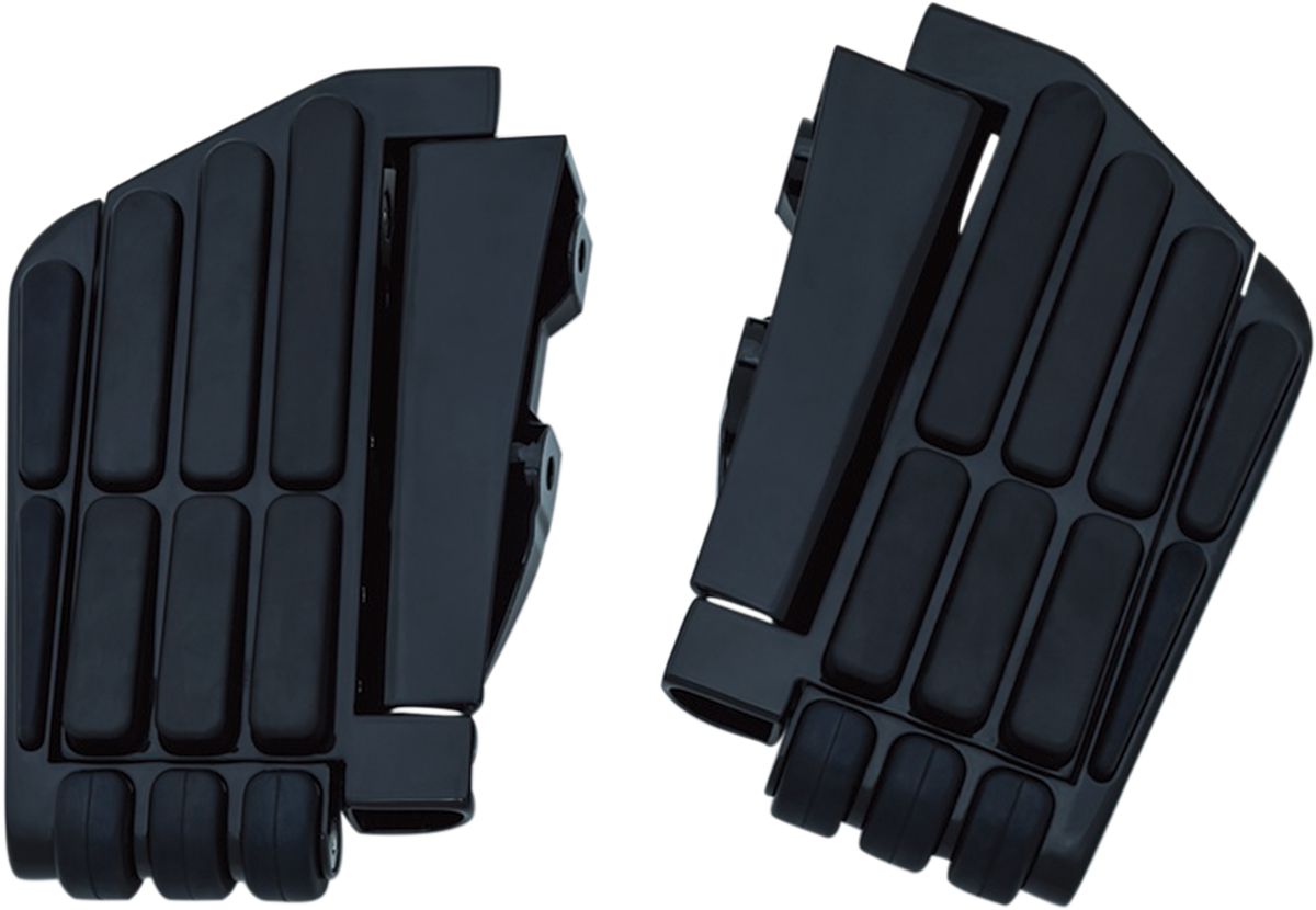 Kuryakyn Passenger Black Rubber Transformer Floorboards FOR HONDA