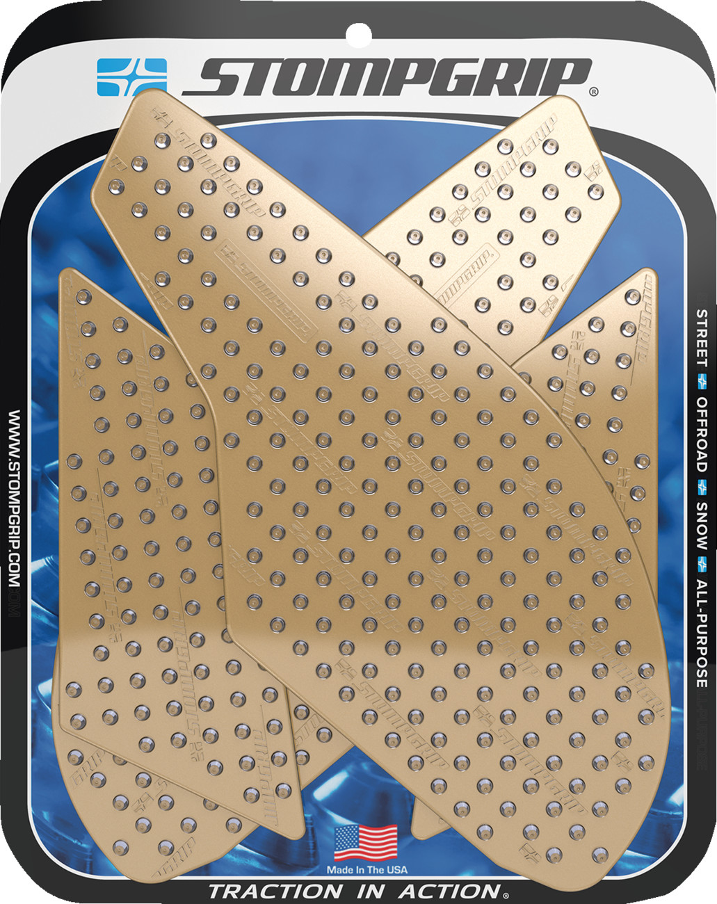 STOMPGRIP Volcano Profile Traction Pad Tank Grips