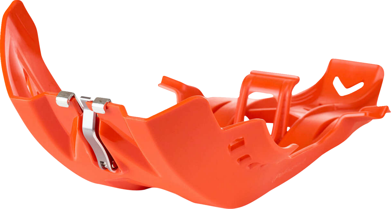 Polisport Fortress Skid Plate - Orange - KTM