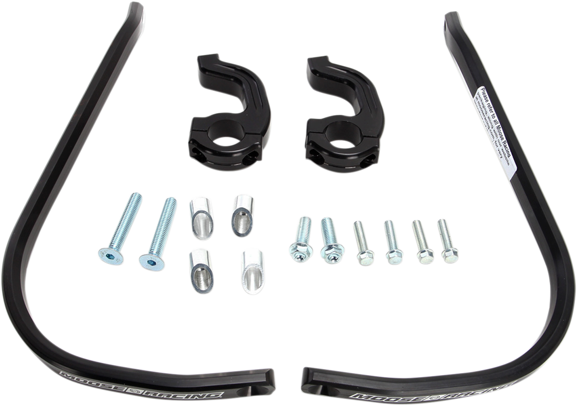 Moose offroad Contour Handguards - 1-1/8" - Black Kawasaki/Honda/Gas Gas/Beta/KTM/Suzuki/Husqvarna