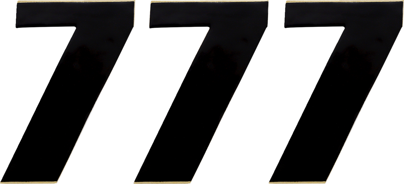 Vinyl Race Numbers