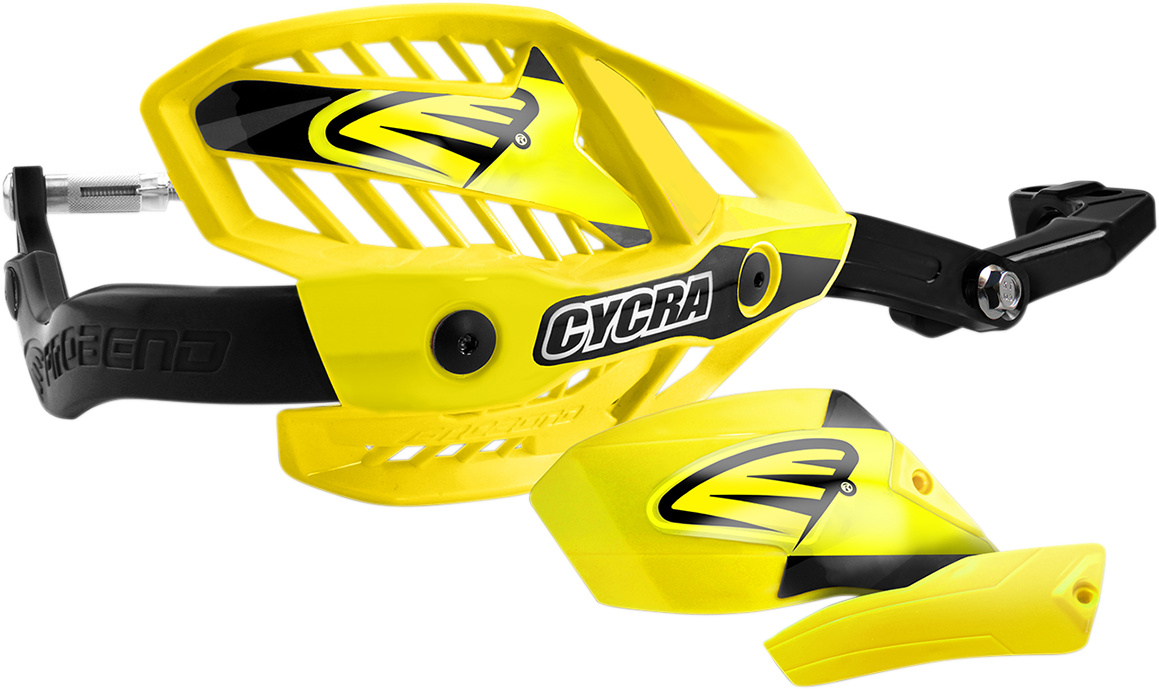 Cycra Ultra Probend HCM Handguards - 7/8" - Suzuki Yellow