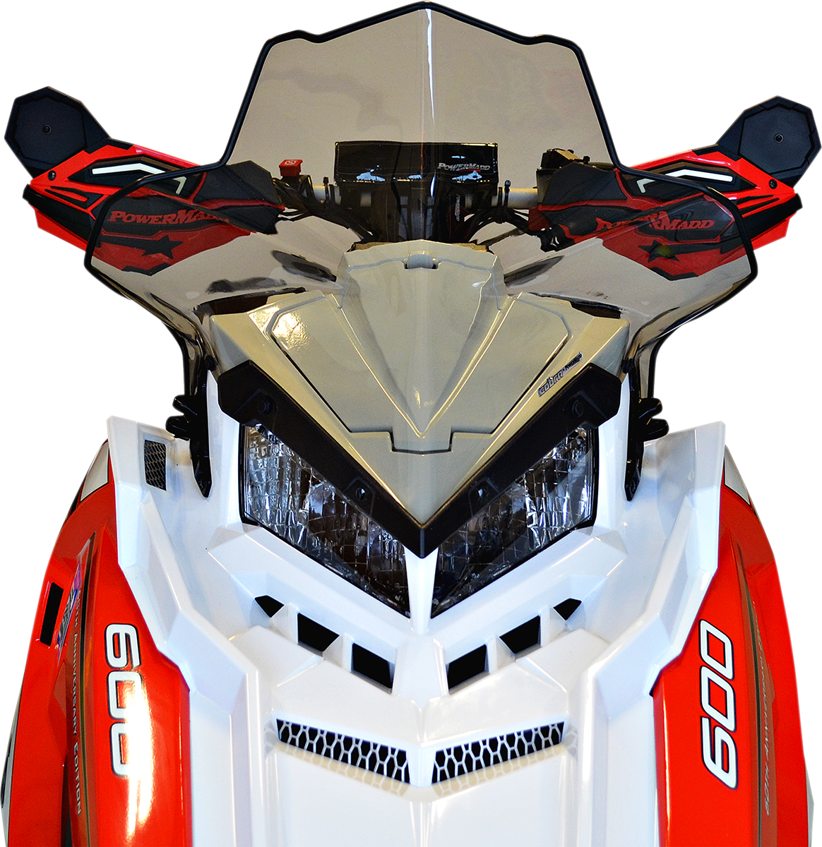 Powermadd Windshield - Low - 16" - Polaris