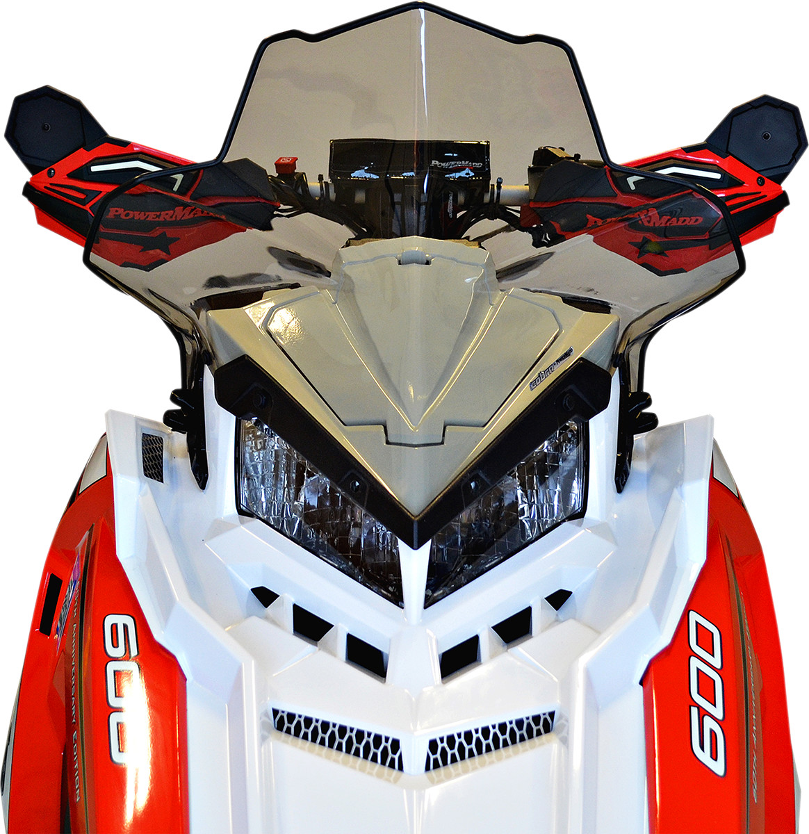 Powermadd Windshield - Low - 16" - Polaris