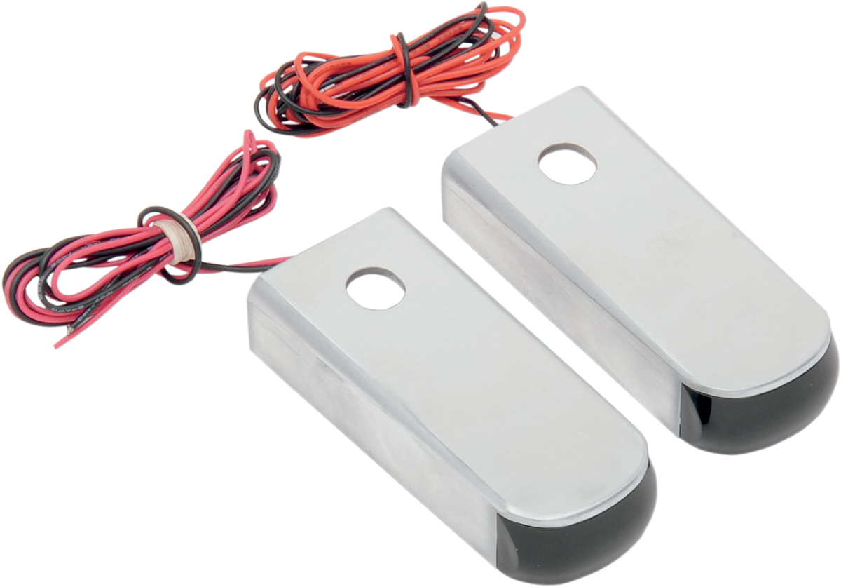 Alloy Art Fender Strut LED Marker Lights For Harley Softail 1984-2017
