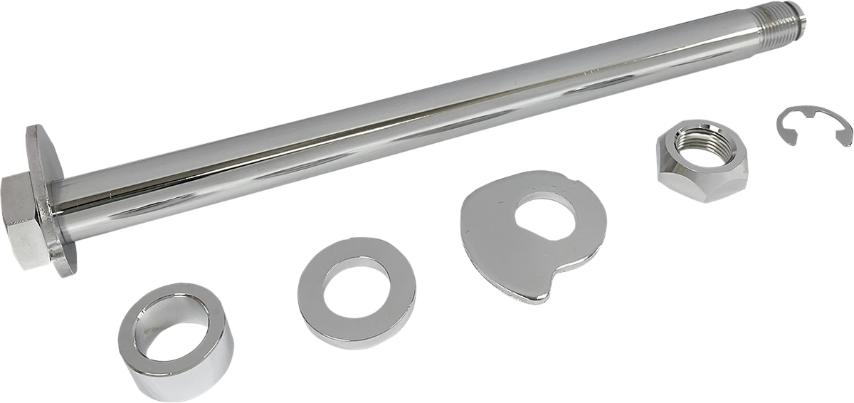 Drag specialties Axle Kit - Rear - Chrome - '14-'25 Touring Harley Davidson