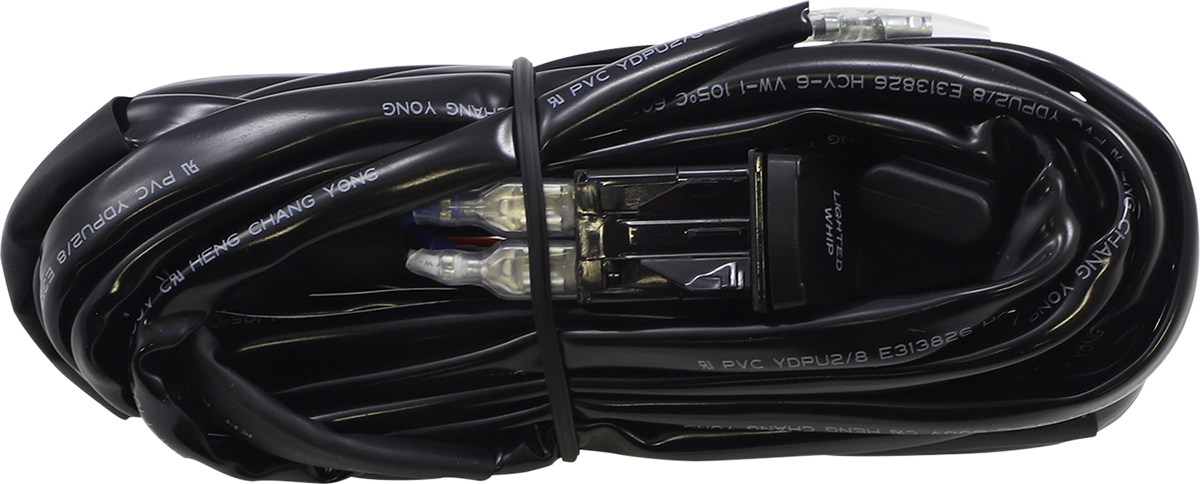 MOOSE OFFROAD LED Whip Rocker Switch Wiring Harness