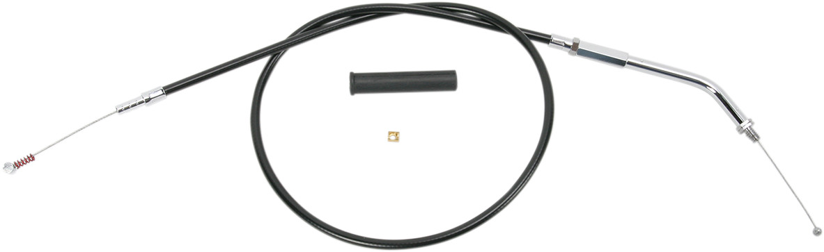 Drag Specialties Black Vinyl Throttle/Idle Cable