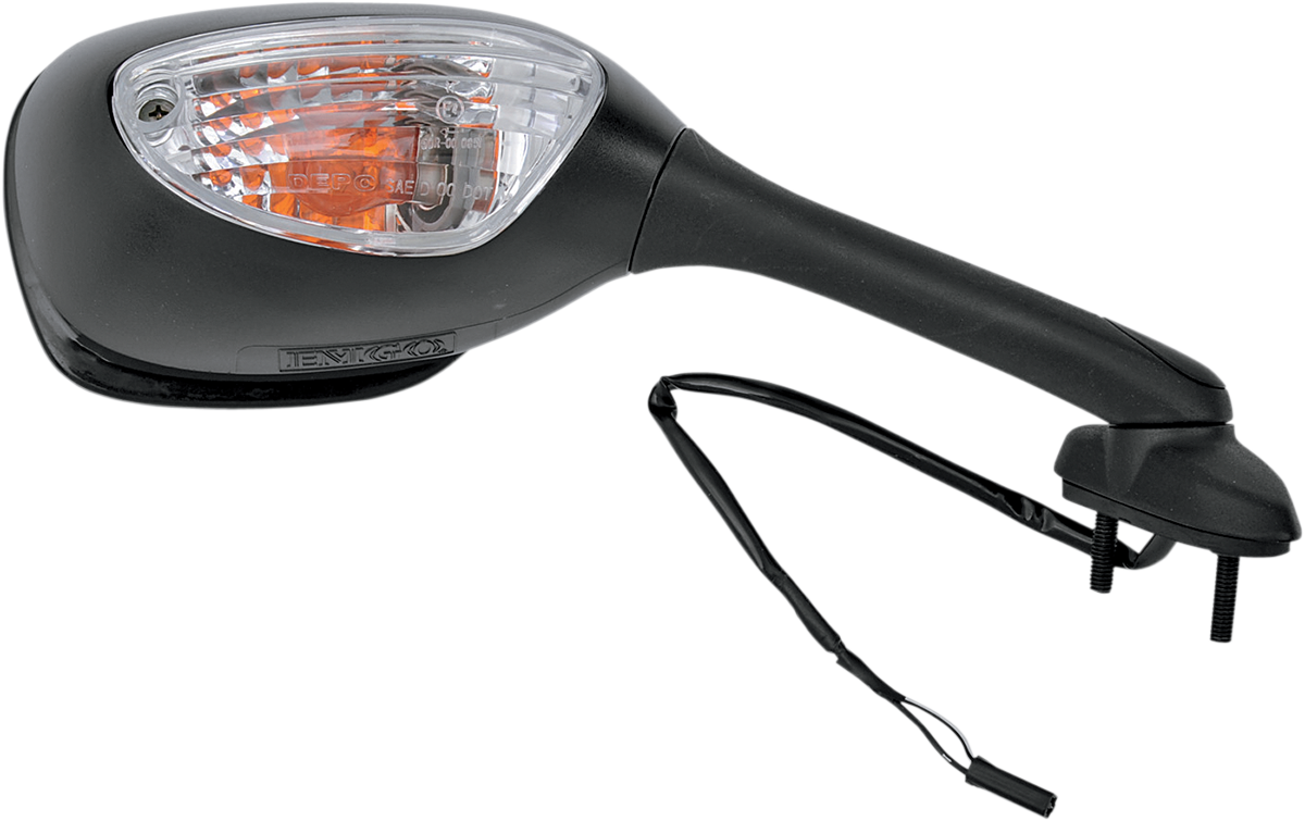 EMGO - 2069791 - Mirror - Side View - Cat Eye - Black - Right image 1 of 3