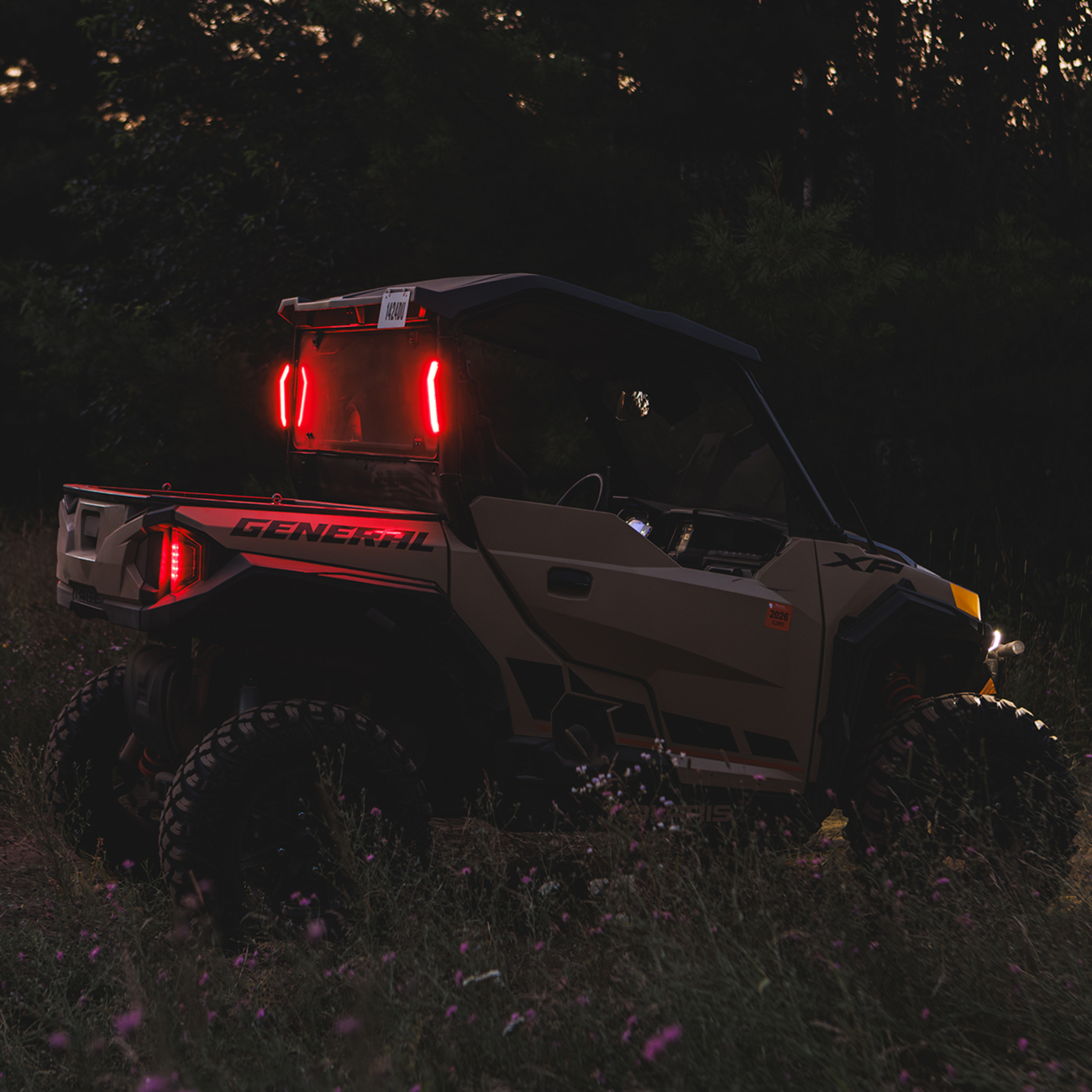 Ravek Running/Brake Light - Red - General Polaris