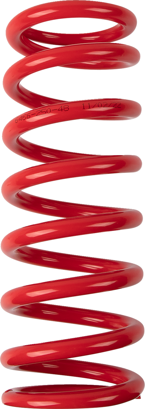 Moose offroad Shock Spring - 64/66 mm OD - 48 n/mm - Red Suzuki/Honda/Kawasaki