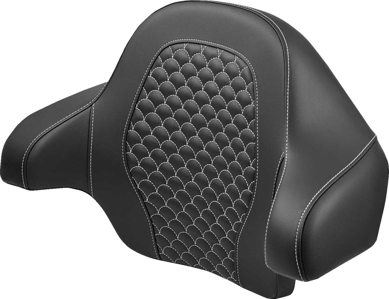 Saddlemen Tour Pak - Dragon Scale - White Stitch - FLH/FLT '14-'24 Harley Davidson