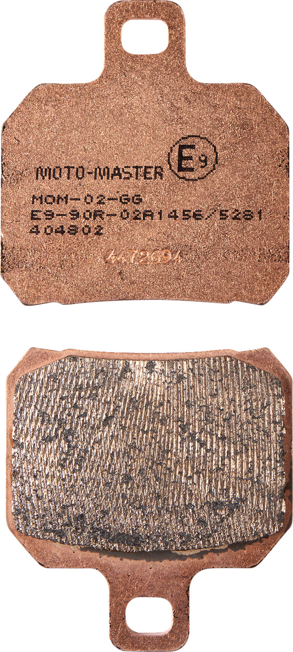 Moto-Master Road Pro Sintered Rear Brake Pads 404802-PU