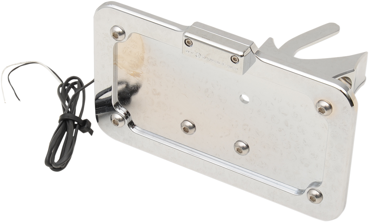 ACCUTRONIX Side-Mount License Plate