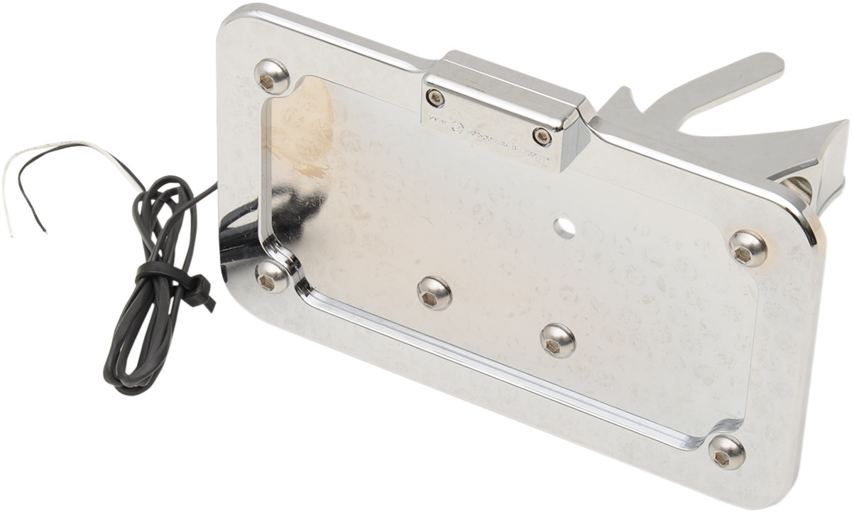 ACCUTRONIX Side-Mount License Plate