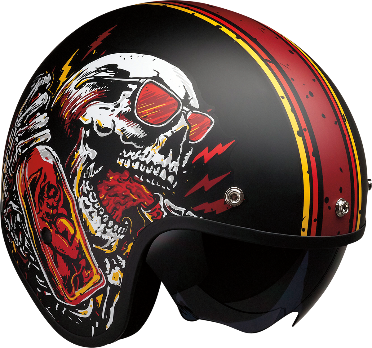 Z1r Saturn Devil Made Me Helmet
