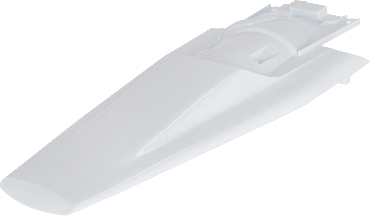 Acerbis Rear Fender - '20 OEM White - Husqvarna - FC/FX/TC/TX