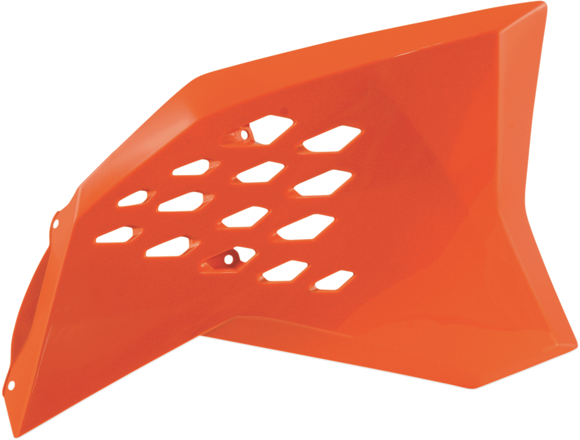 Acerbis Radiator Shrouds - Orange KTM