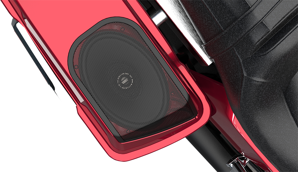 HOGTUNES Saddlebag Lid and XL Speaker Kit