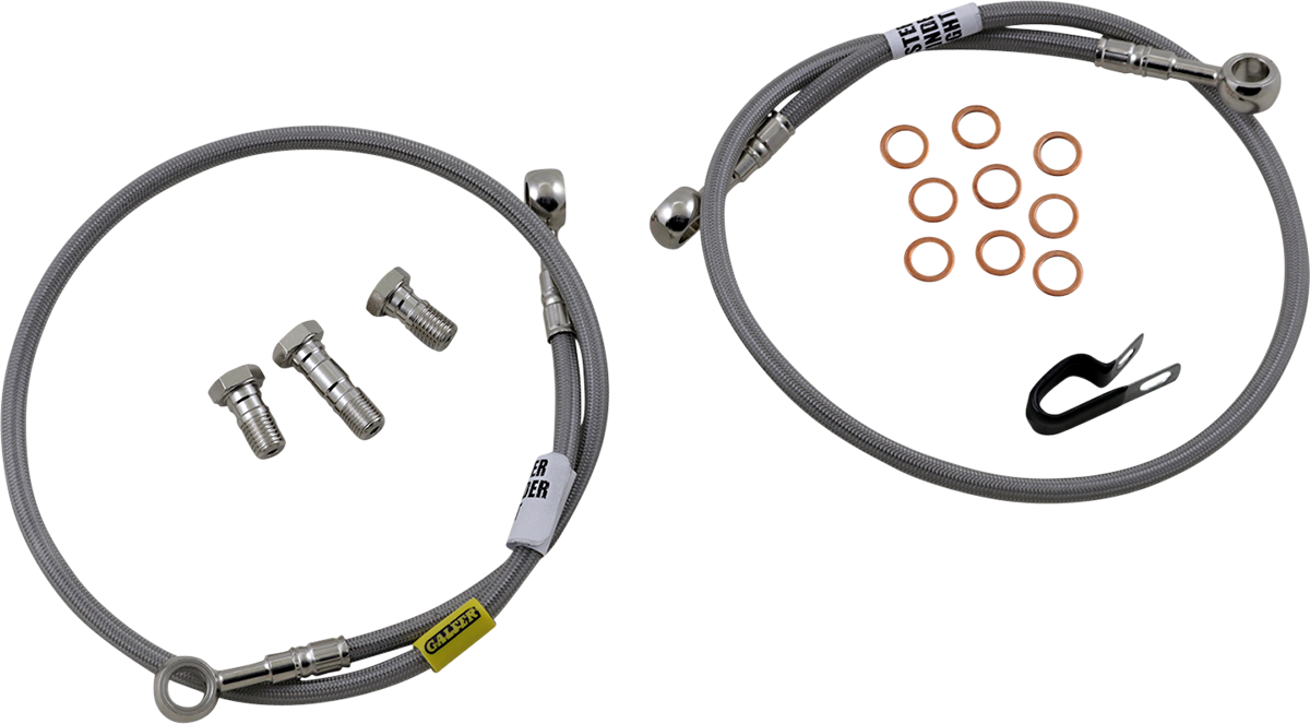Gbrakes Brake Line - Stainless Steel 2001-2006 Honda CBR600F F4I / 1999-2000 Honda CBR600F F4