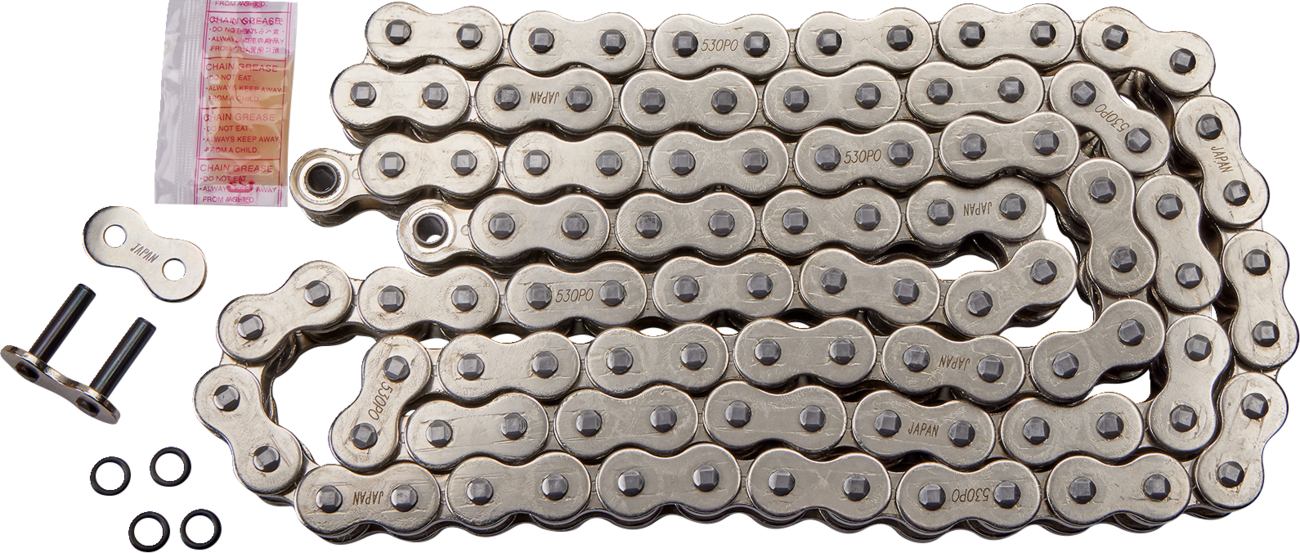 Drag specialties 530 Series - O-Ring Chain - Chrome - 106 Links