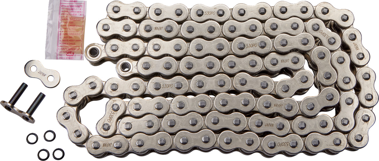 Drag specialties 530 Series - O-Ring Chain - Chrome - 102 Links