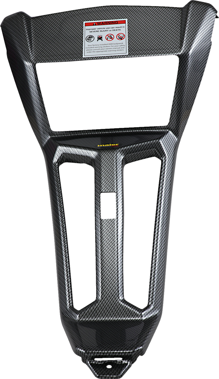 Maier Front Console - Black Carbon 2017-2020 Yamaha YXZ1000R SS / 2016-2020 Yamaha YXZ1000R