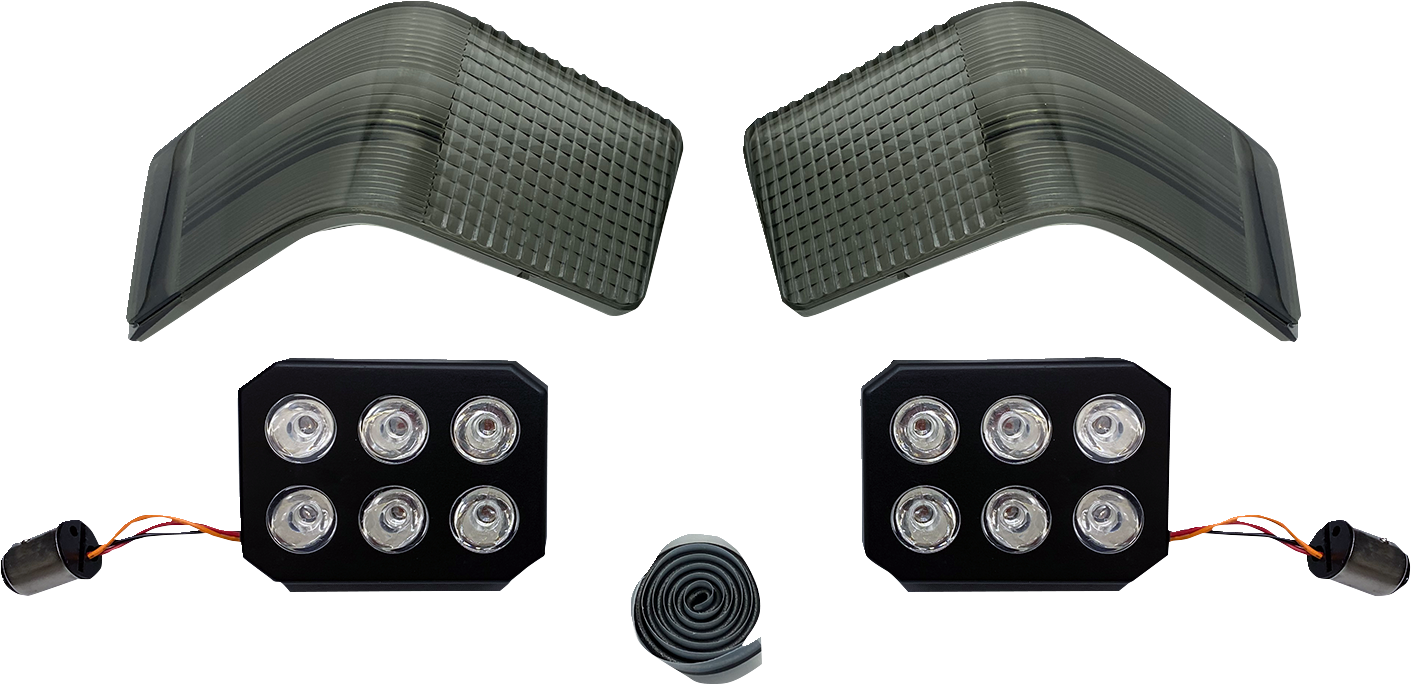 Custom Dynamics LED TourPak Lights For Harley Touring 1989-2013