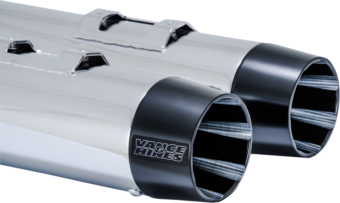 Vance & hines Blackbird 450 Slip-On Mufflers - Chrome Harley Davidson
