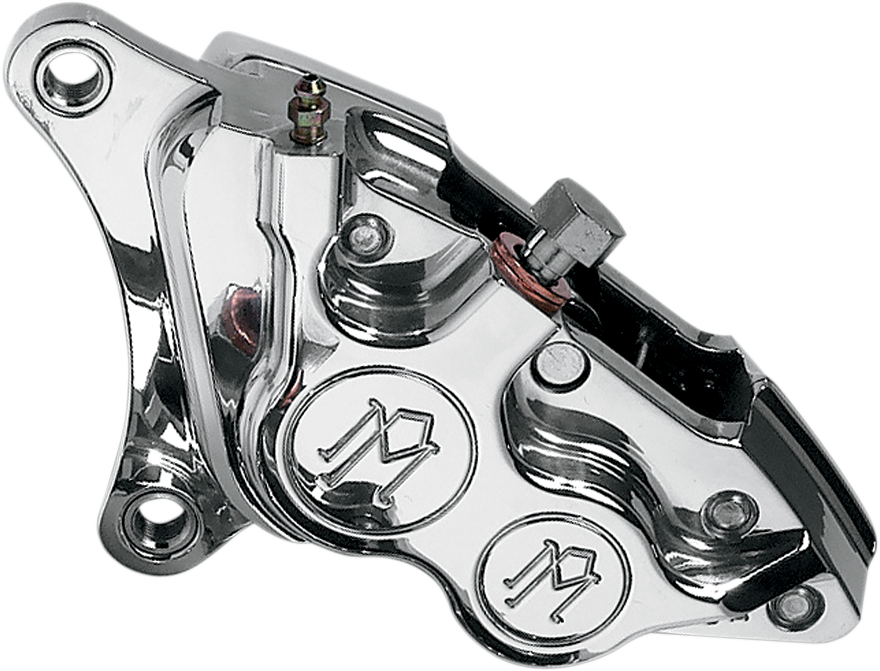 Performance Machine Bolt-On 4-Piston Caliper Kit For Harley 2000-2017