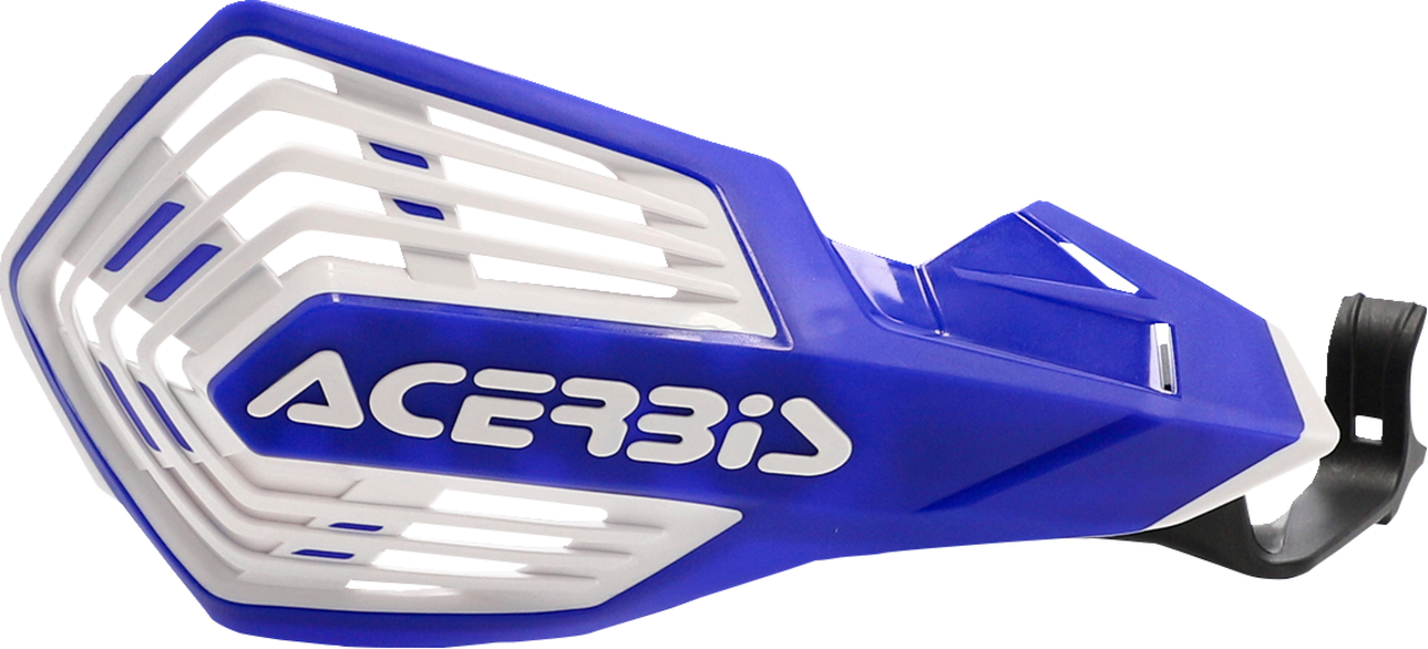 Acerbis K-Future Handguards - Blue/White Kawasaki/Suzuki/Yamaha