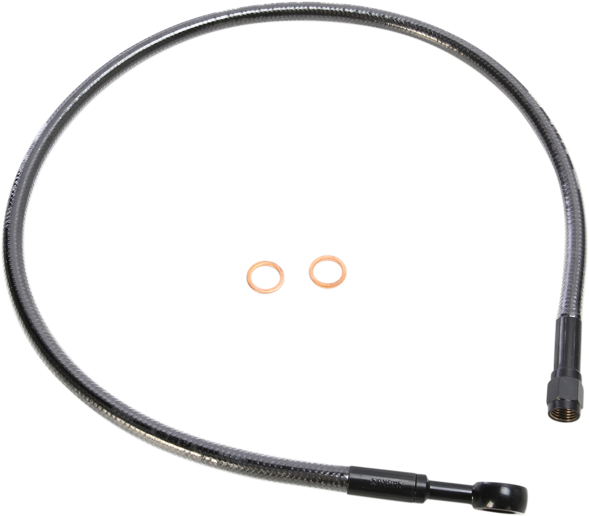 MAGNUM SHIELDING Alternate Length Designer Series ABS-Specific Front Brake Line Kit