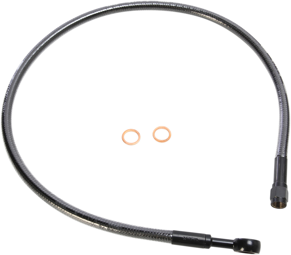 MAGNUM SHIELDING Alternate Length Designer Series ABS-Specific Front Brake Line Kit