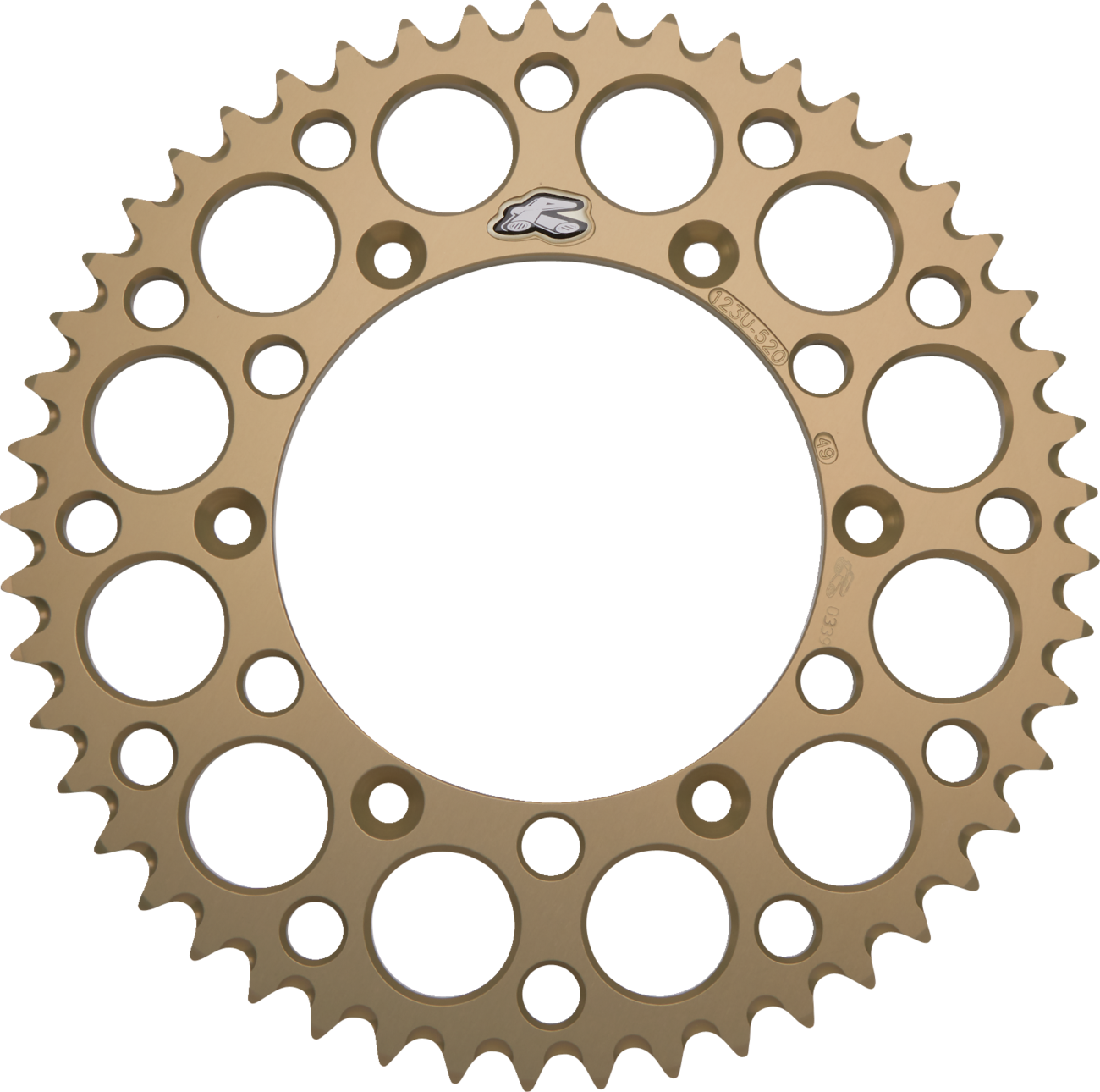 Renthal Rear Sprocket - Aluminum - 49 Tooth - Suzuki 49T
