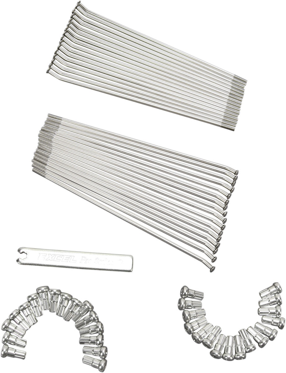 Excel Spoke Set - Rear - 18x2.15 - #8 (4 mm) Honda